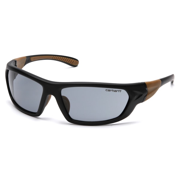Carhartt Eyewear Carhartt Carbondale Anti-Fog Safety Glasses Gray Lens Black/Tan Frame 1 pc CHB220DT - main